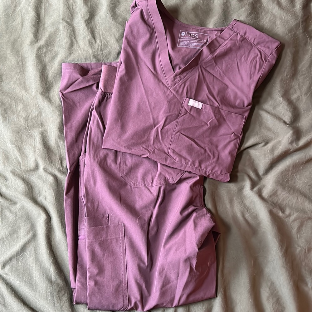 Fig Colored Figs Scrubs (say that 5x fast)